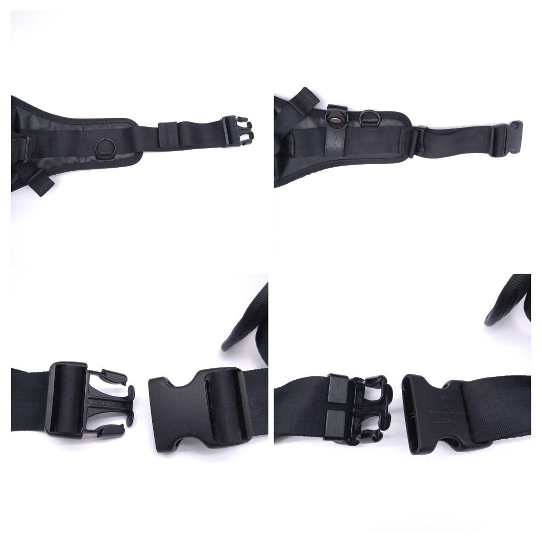 【美品】PORTER HEAT ウエストバッグ クロスバッグ 黒 吉田カバン