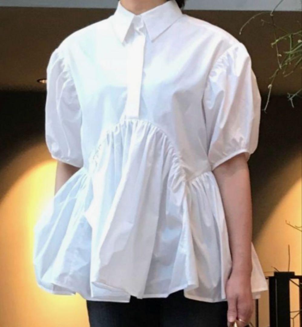 【美品】CECILIE BAHNSEN ELLIE BLOUSE ホワイトUK6
