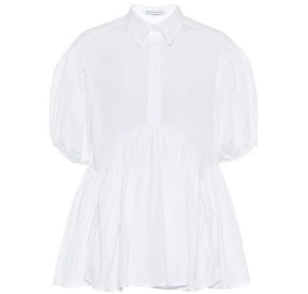 【美品】CECILIE BAHNSEN ELLIE BLOUSE ホワイトUK6
