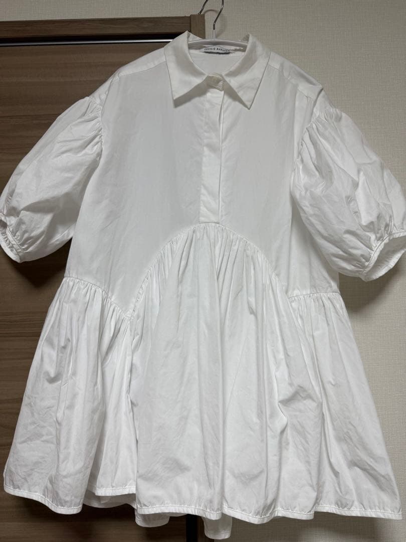 【美品】CECILIE BAHNSEN ELLIE BLOUSE ホワイトUK6