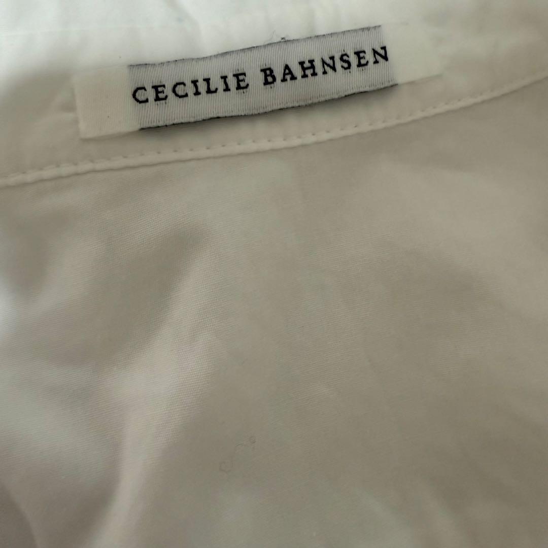 【美品】CECILIE BAHNSEN ELLIE BLOUSE ホワイトUK6