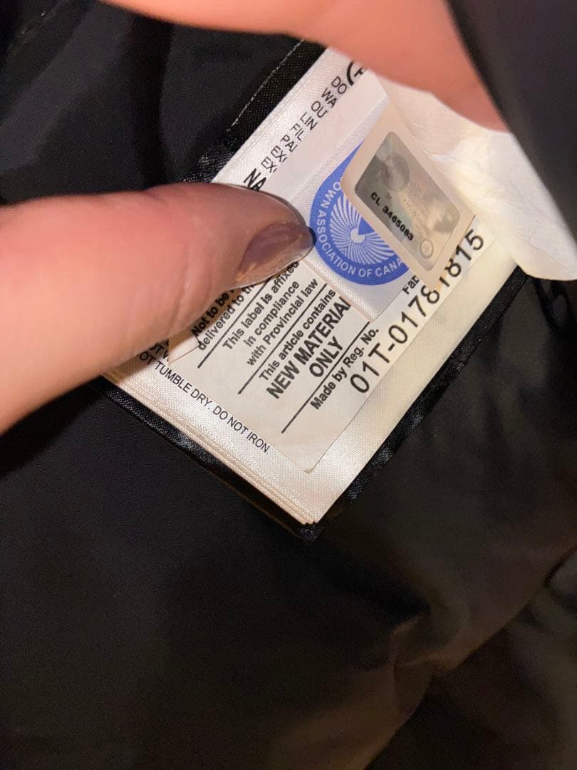 カナダグース ダウン ブラック