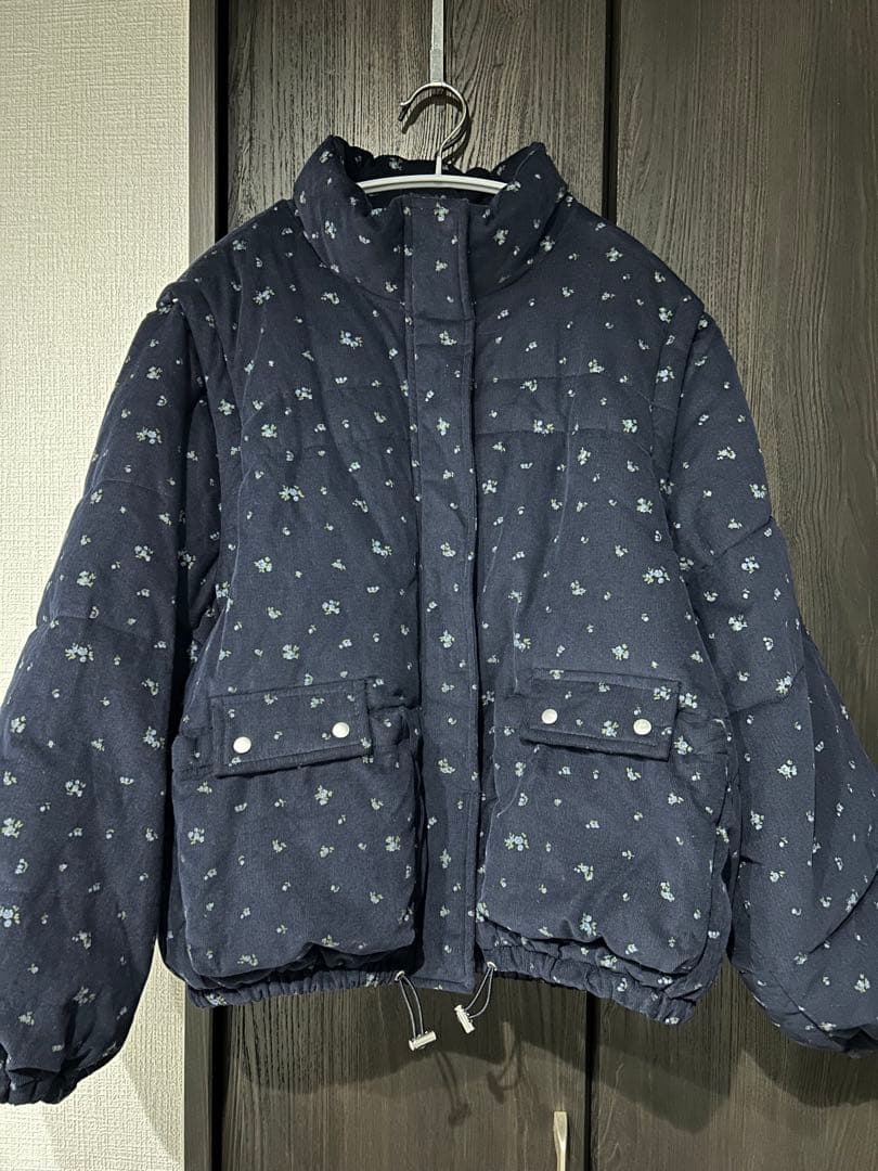 Kastane コーデュロイ中綿ミドルジャケット