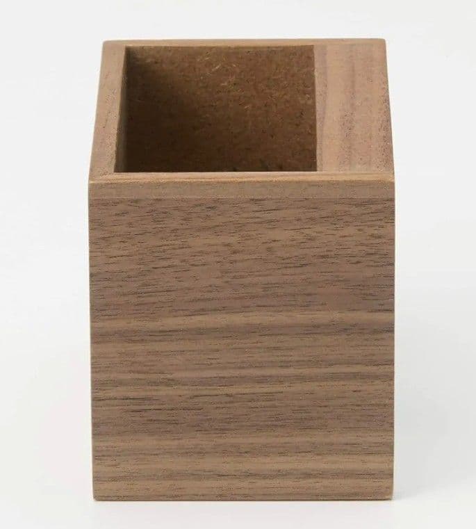 無印良品　壁に付けられる家具　ポケット　ウォールナット　9個　新品