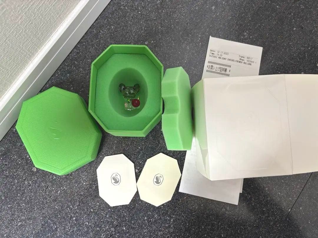 スワロフスキー Holiday Cheers フレンチブルドッグ