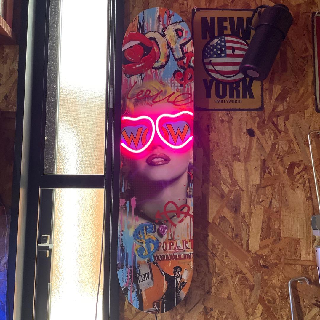 インテリア グラフィティアート スケートボードデッキ