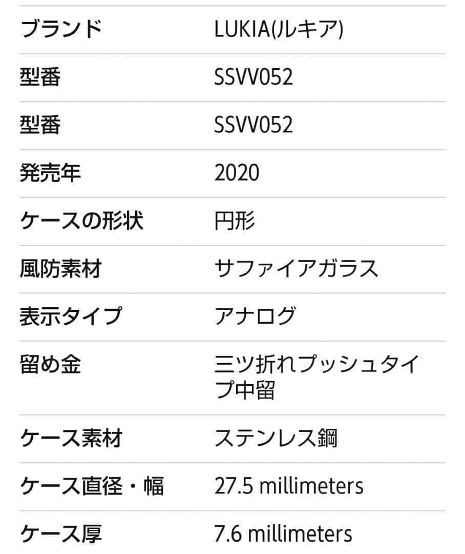 【1000本限定・未使用】 セイコー ルキア SSVV052 電波ソーラー 桜