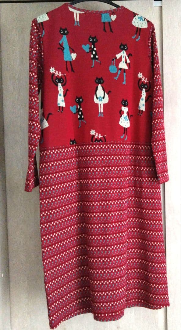 【未使用】マタノアツコ　黒猫　ルームウェア