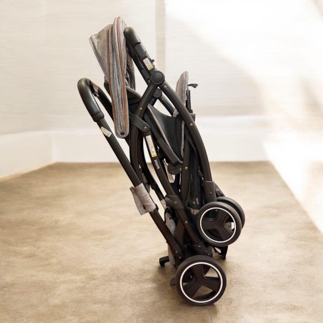 koko!⭐︎　KATOJIカトージ２シーター二人乗りベビーカーグレー