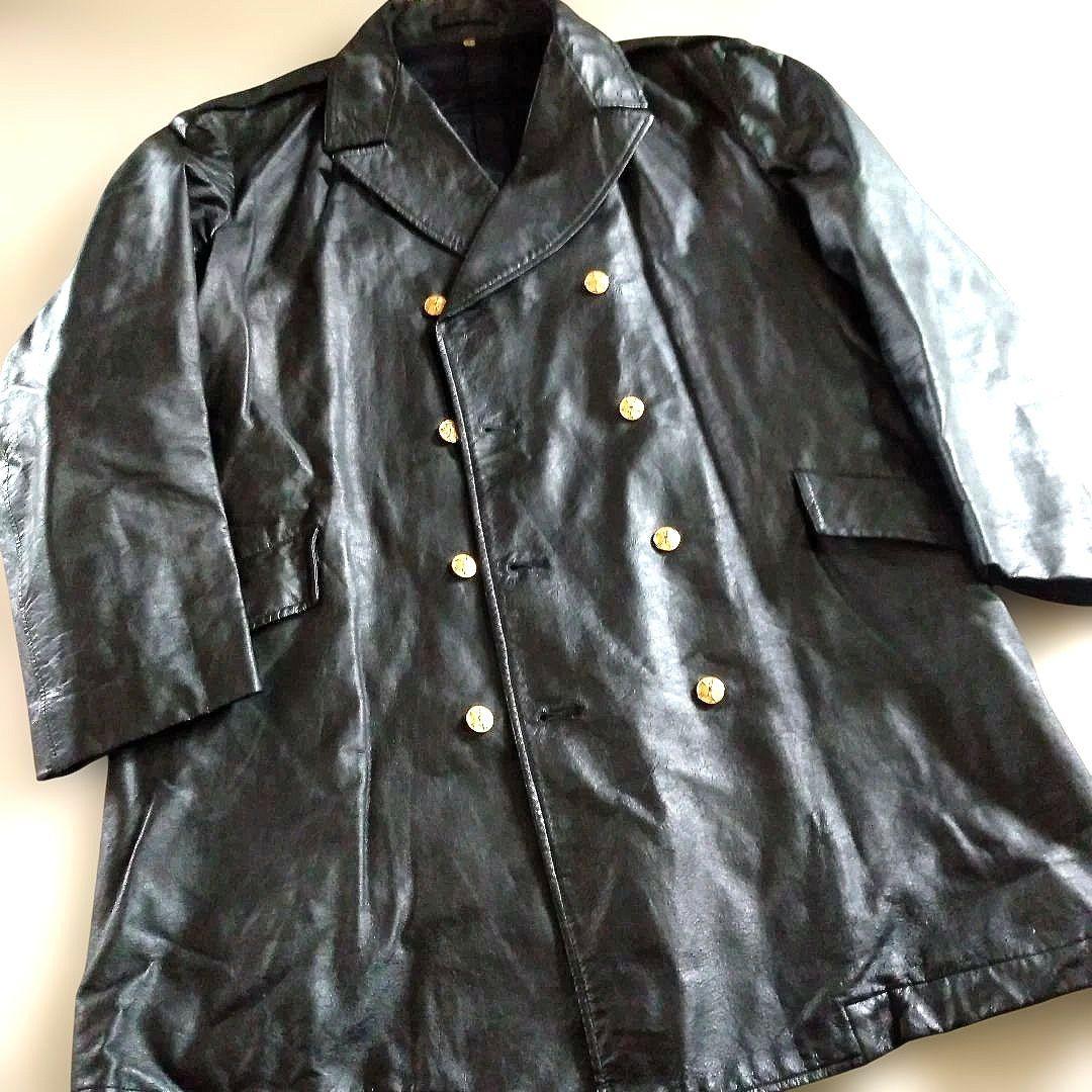 69年製 Vintage ポリスマンレザージャケット レザーコート