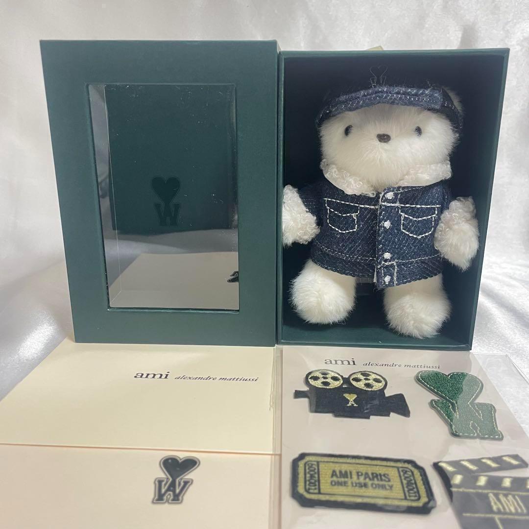 チェウシク Ami Paris　テディベア 韓国　キーリング ポップアップ 正規