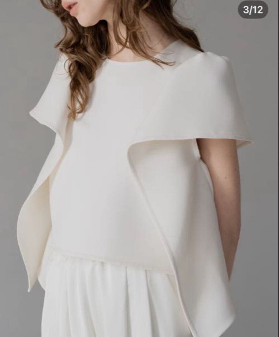 【dolce】［maison de dolce.］ lily tops ホワイト