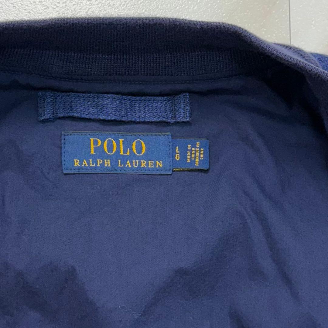 希少 ✨ポロ ラルフローレン リネン L-2B フライトジャケット ブルゾン L