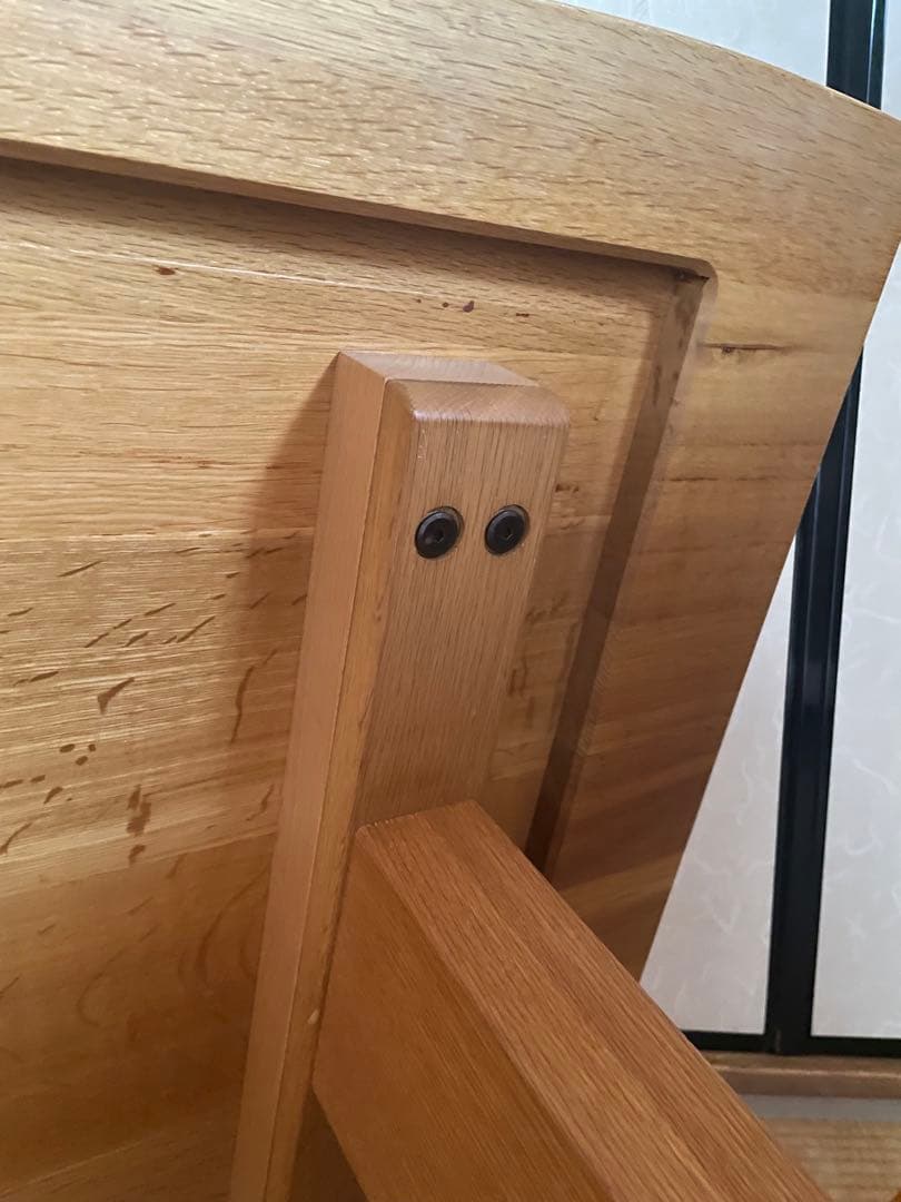 柏木工　天然木座敷机　大塚家具