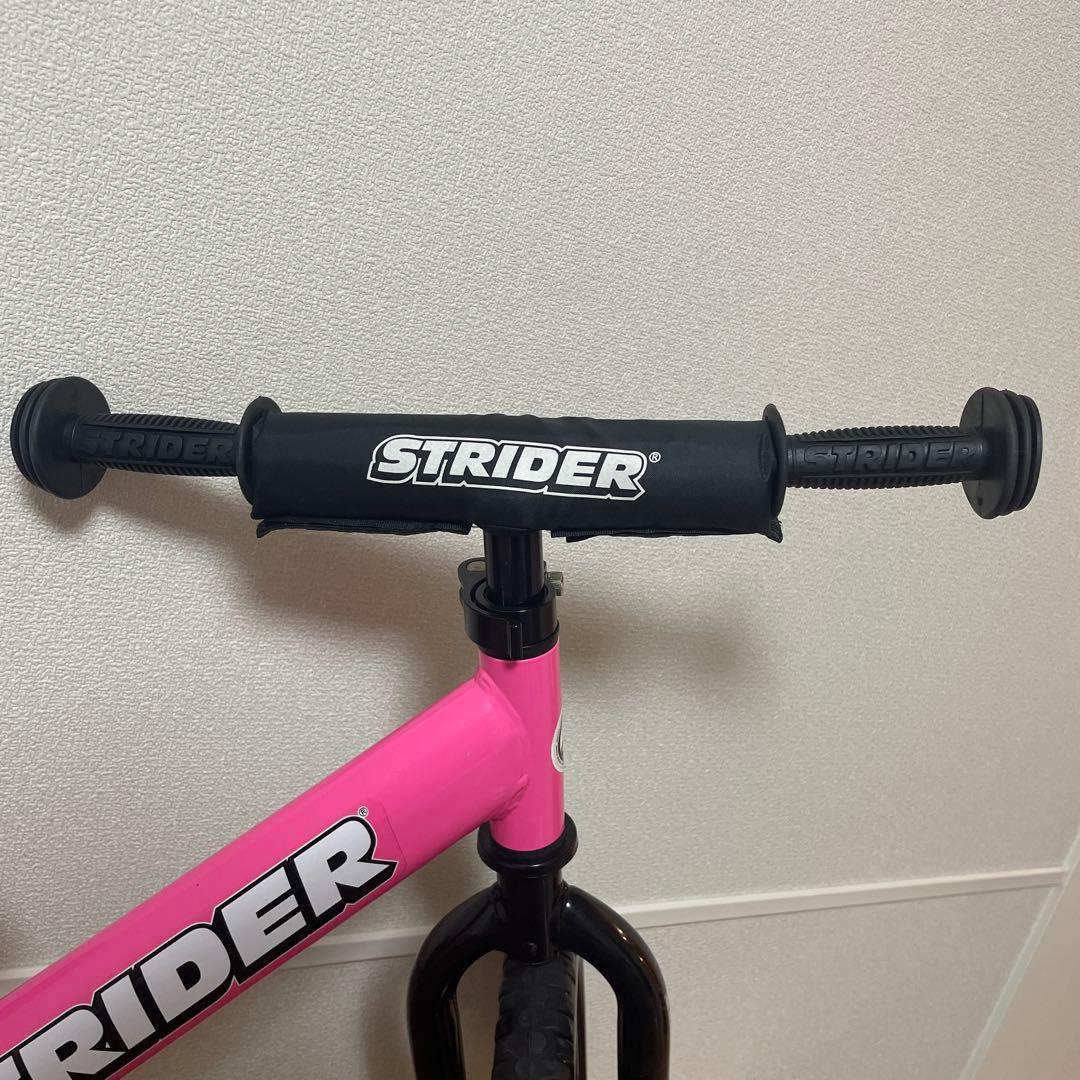 【美品】 STRIDER ストライダー SPORT12 ピンク　フット付き
