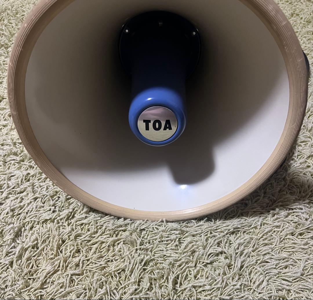 TOA 拡声器 ハンドル付き　レア　ビンテージ　レトロ　昭和