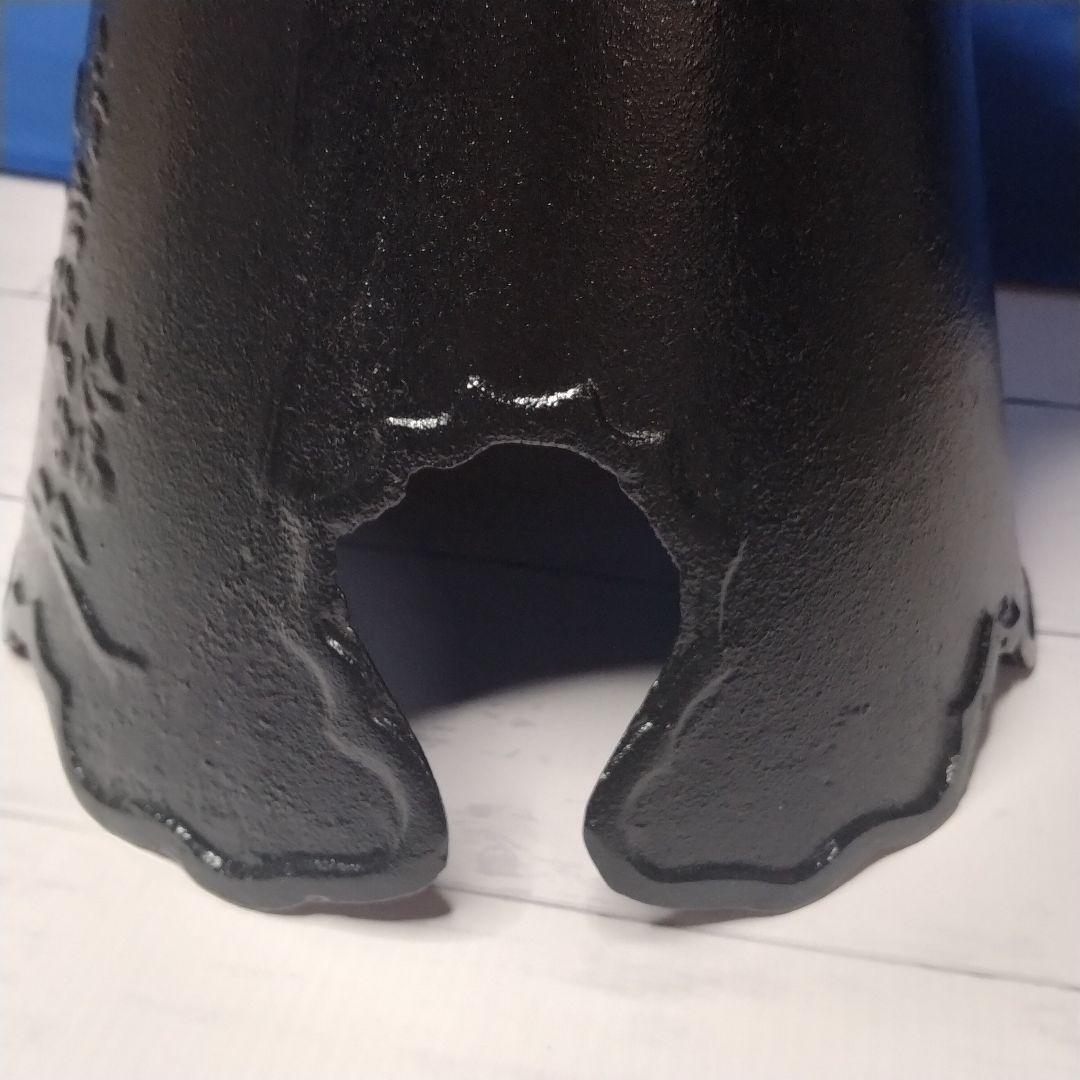 池坊専明好　御玄猪　唐銅製薄端　花器　立花　生花　いけばな　華道　花瓶