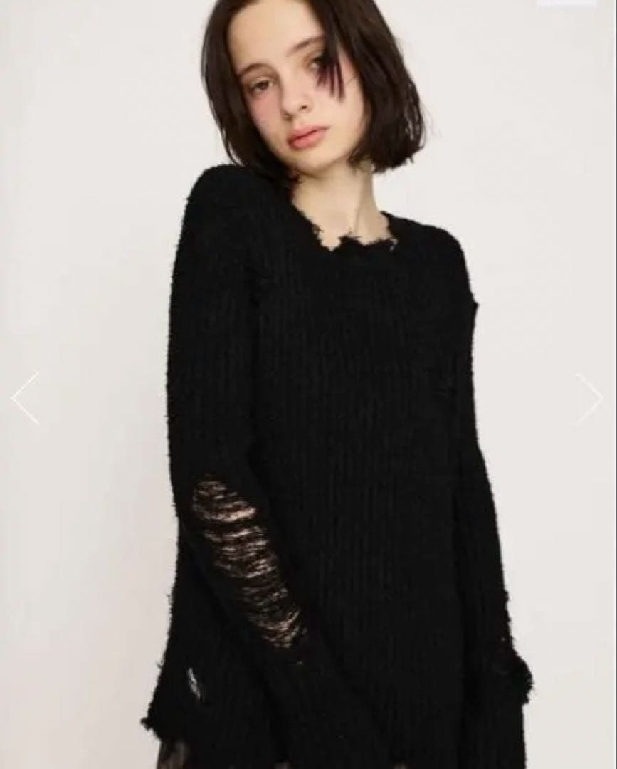 sly ハート ニット 美品‪ ꪔ̤