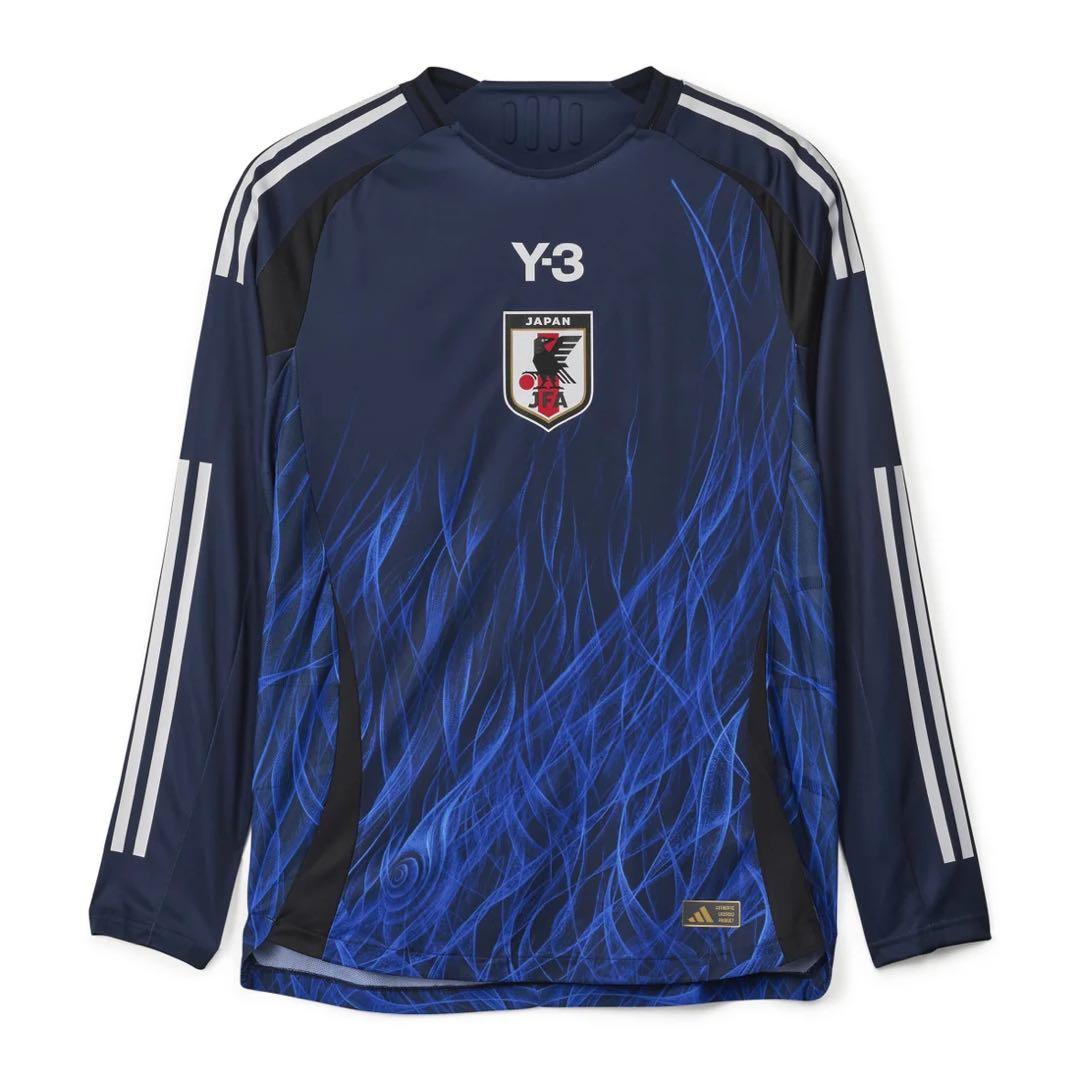 日本代表 ホーム オーセンティック ユニフォーム 2024 Y-3 2XL 長袖