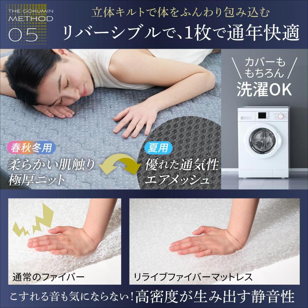 GOKUMIN マットレス 【ダブルサイズ】