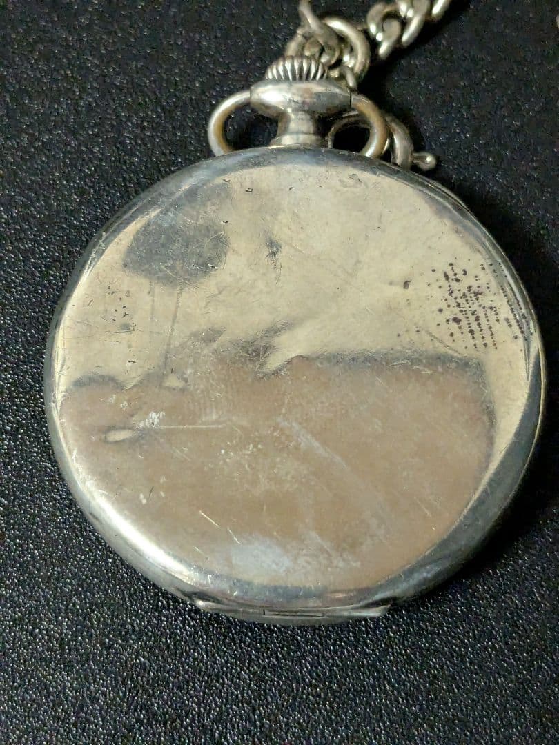 1920〜1930年代製MOERIS 手巻き式懐中時計 Silver900