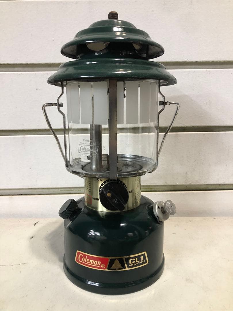 Coleman CL1 MODEL286 ガソリンランタン 緑1985年製
