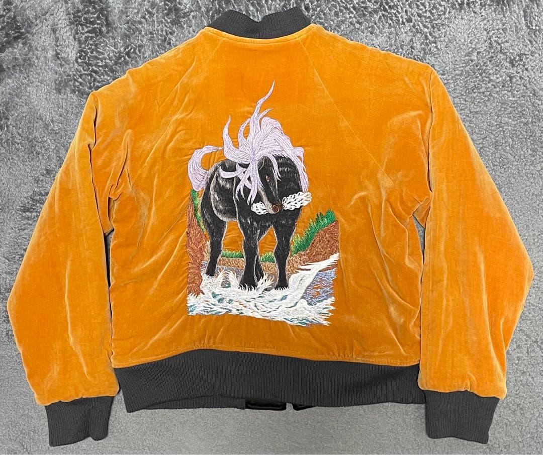 ドライボーンズ✖️デルボマーズ別注　スカジャン