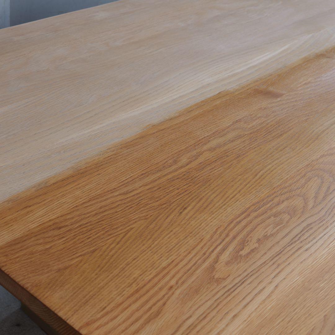 フルメンテ済み無印良品オーク無垢ダイニングテーブル【天板のみ】140×80×72