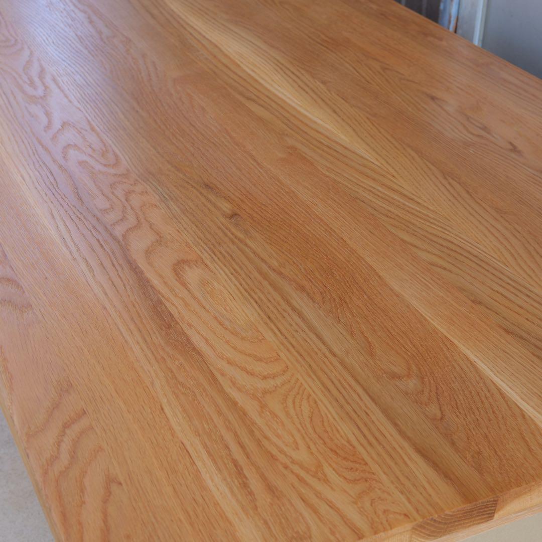 フルメンテ済み無印良品オーク無垢ダイニングテーブル【天板のみ】140×80×72