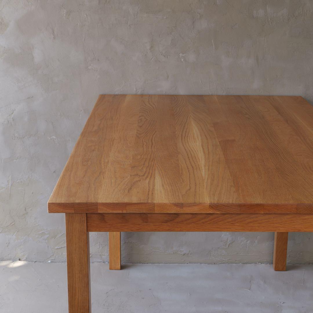 フルメンテ済み無印良品オーク無垢ダイニングテーブル【天板のみ】140×80×72