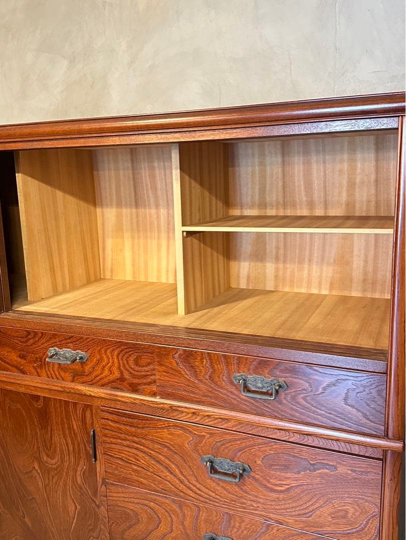 【東京都内23区配送無料】 和箪笥　チェスト　収納　たんす　店舗什器　180cm