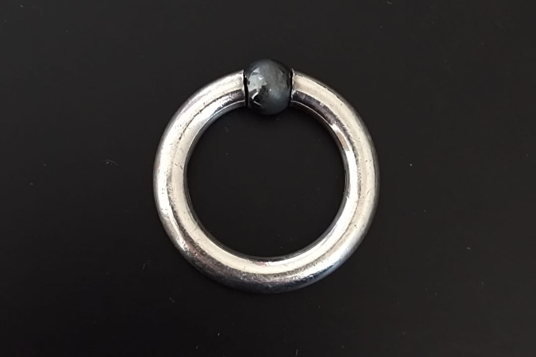 ジョージ・ジェンセン HaHハンス・ハンセンシルバーリング13.5号ヘマタイト