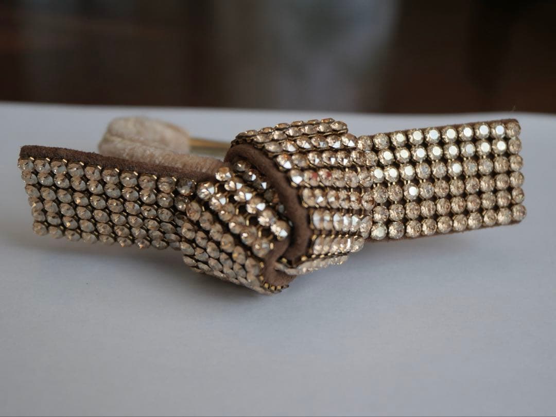 aeca オードリードレスポニー　ベージュ