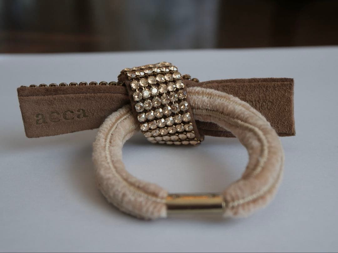 aeca オードリードレスポニー　ベージュ