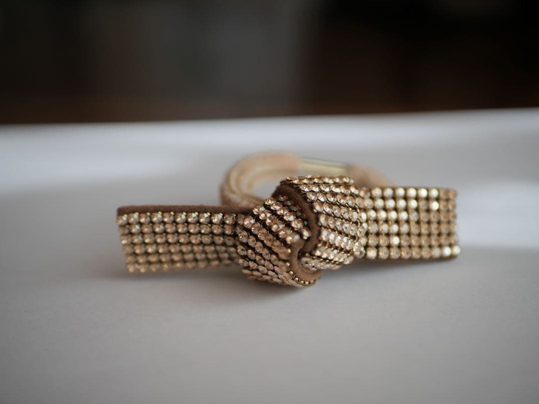 aeca オードリードレスポニー　ベージュ