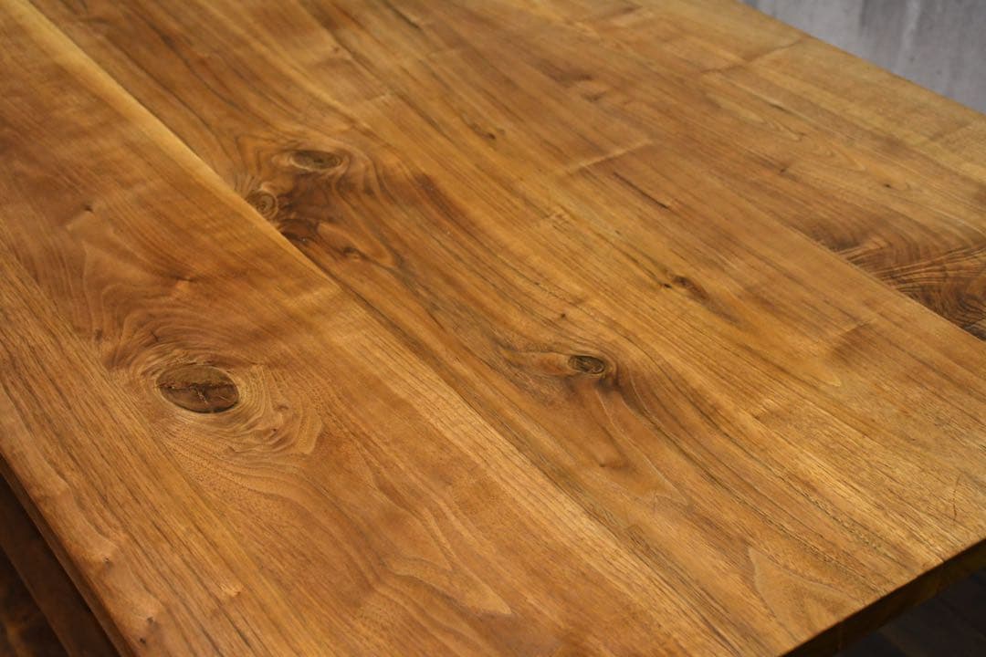 DBC14 ウォールナット無垢材 W180cm ダイニングテーブル LDテーブル