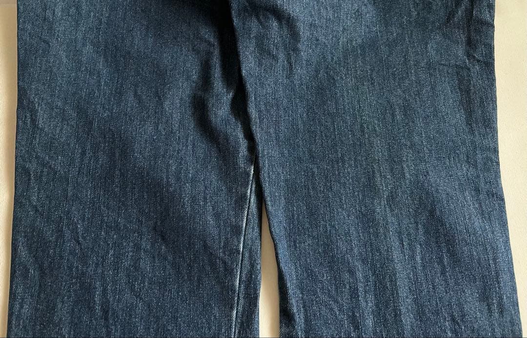 フランシュリッペ　FL5 デニム　ジーンズ　ねこ刺繍　ブルー