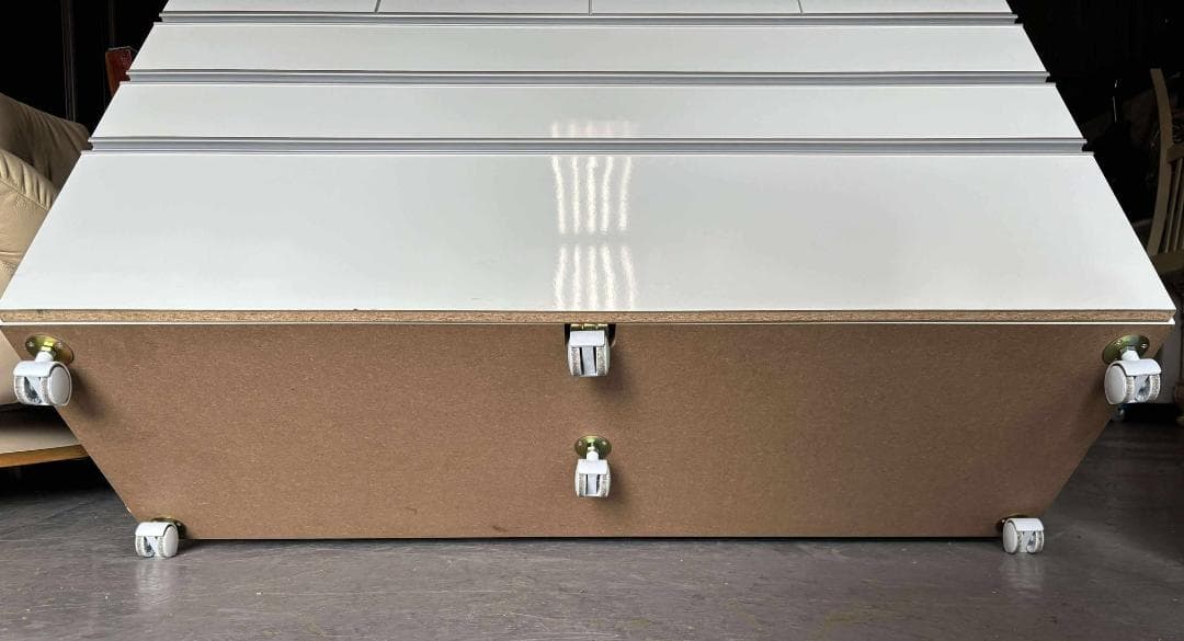 zizimomoji 昇光家具のステンレストップキッチンカウンターUsed