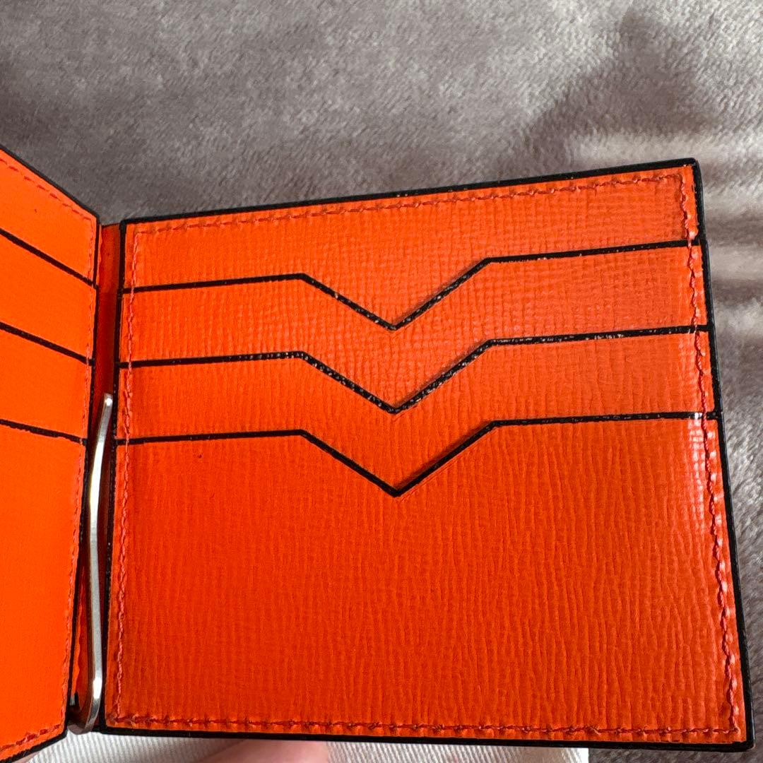 Valextra オレンジ マネークリップ