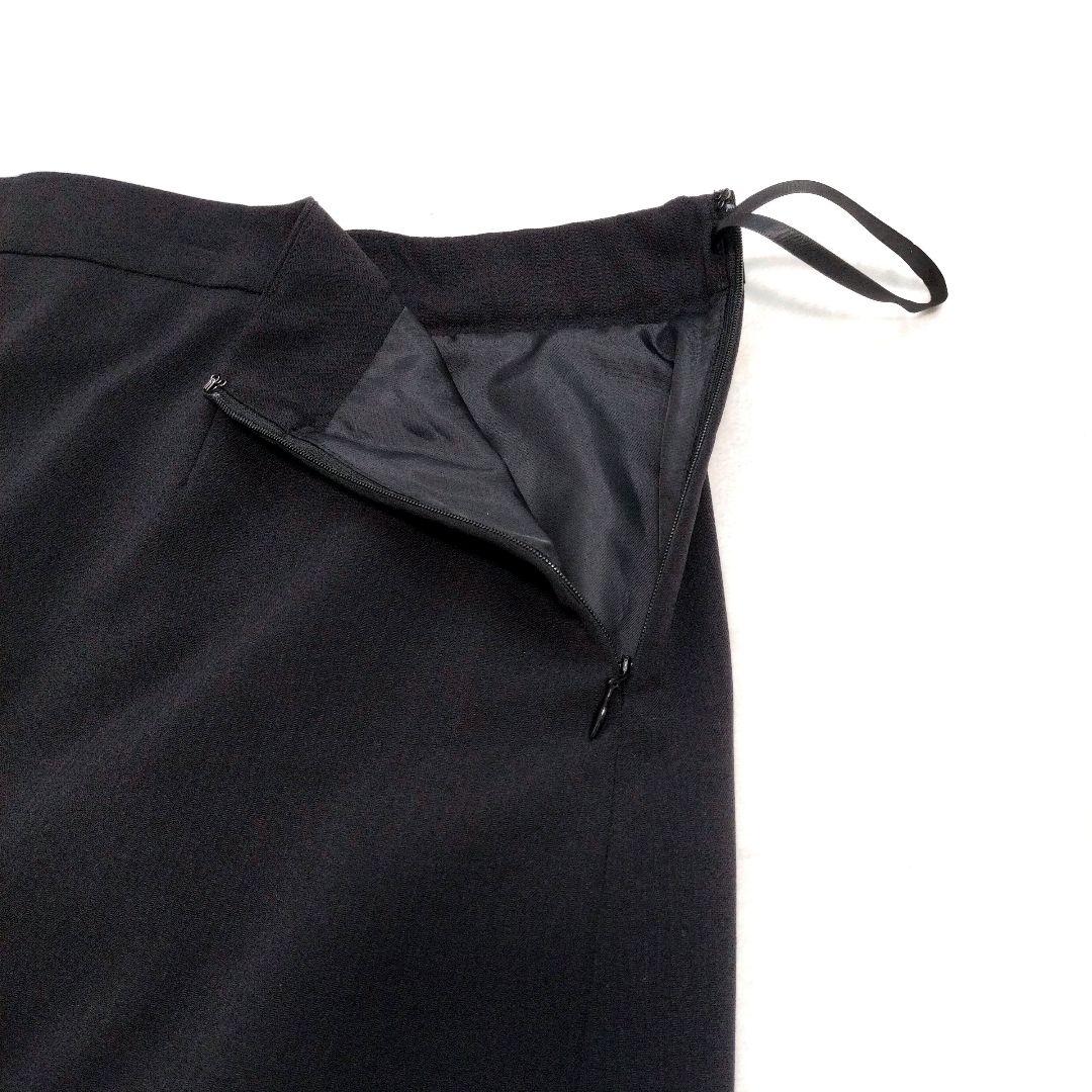 大きいサイズ　3点セット　パンツスーツ　スカート　セットアップ　黒　洗濯可能