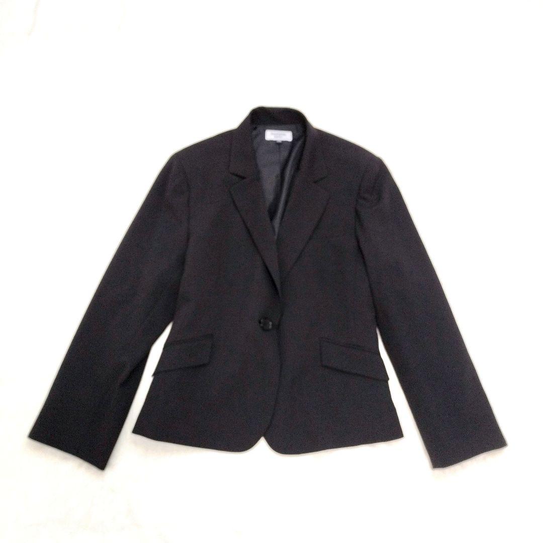 大きいサイズ　3点セット　パンツスーツ　スカート　セットアップ　黒　洗濯可能