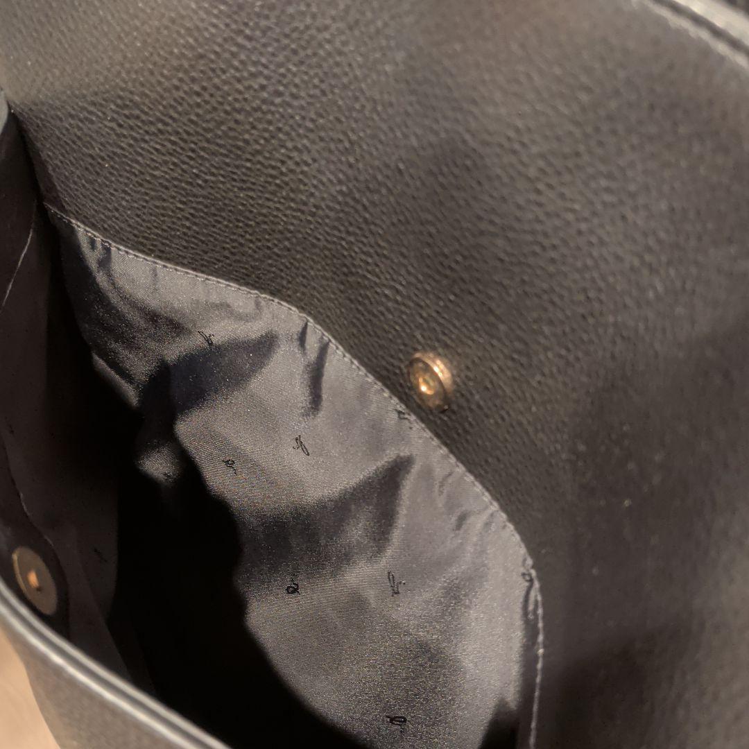 agnes b. ブラック トートバッグ 牛革　iris