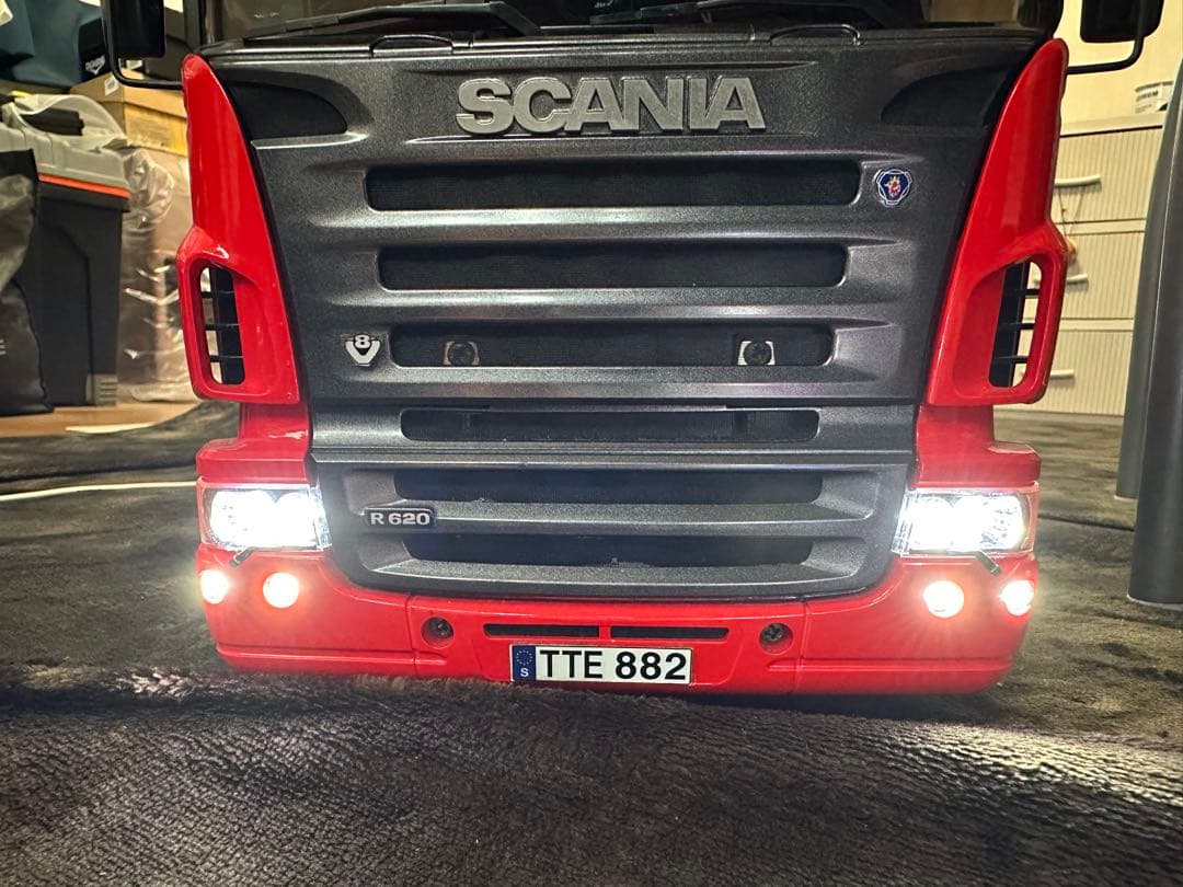 送料無料 スカニアR620 完成品 ラジコン プロポ難あり