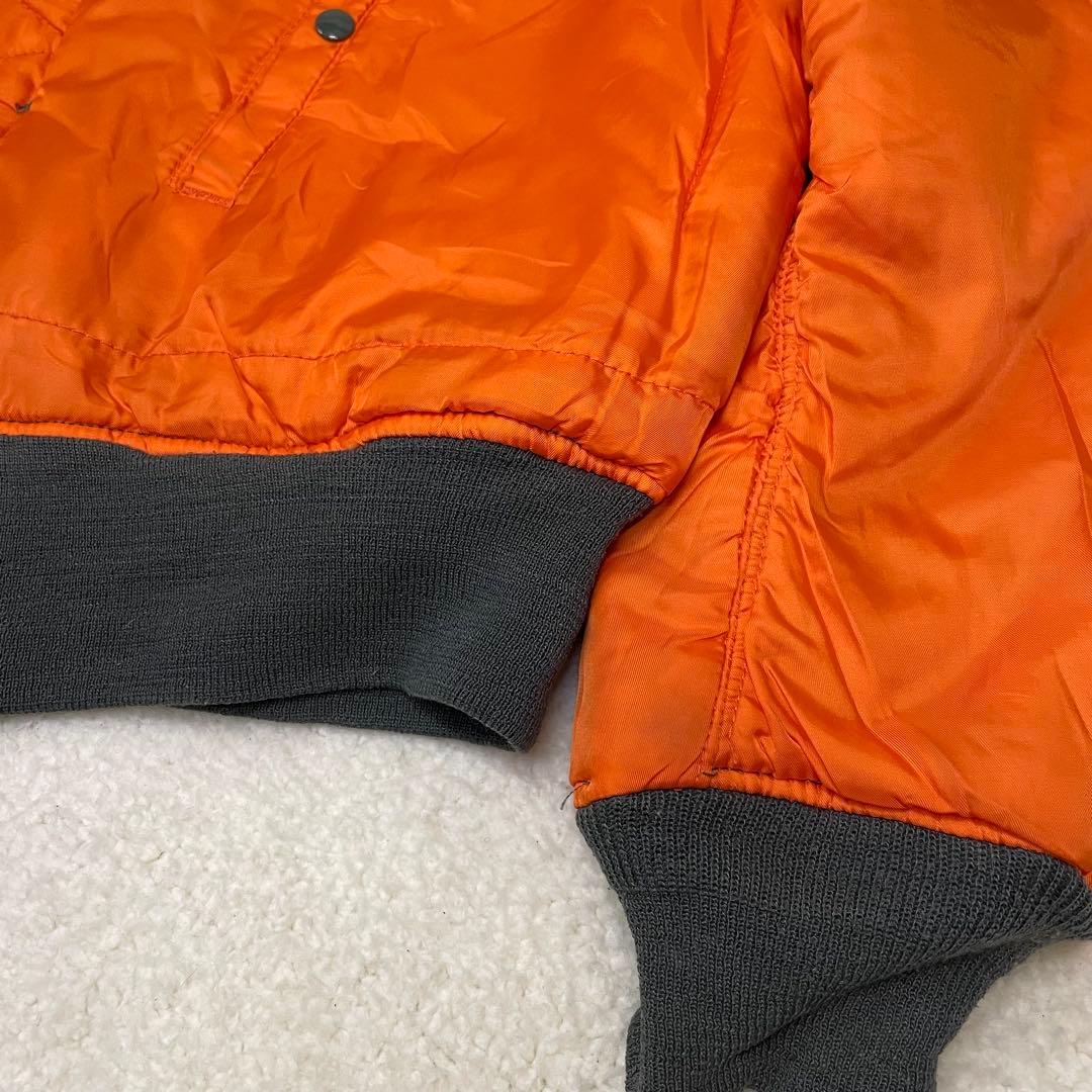 ALPHA アルファ MA-1 フライトジャケット USA XL 90sカーキ