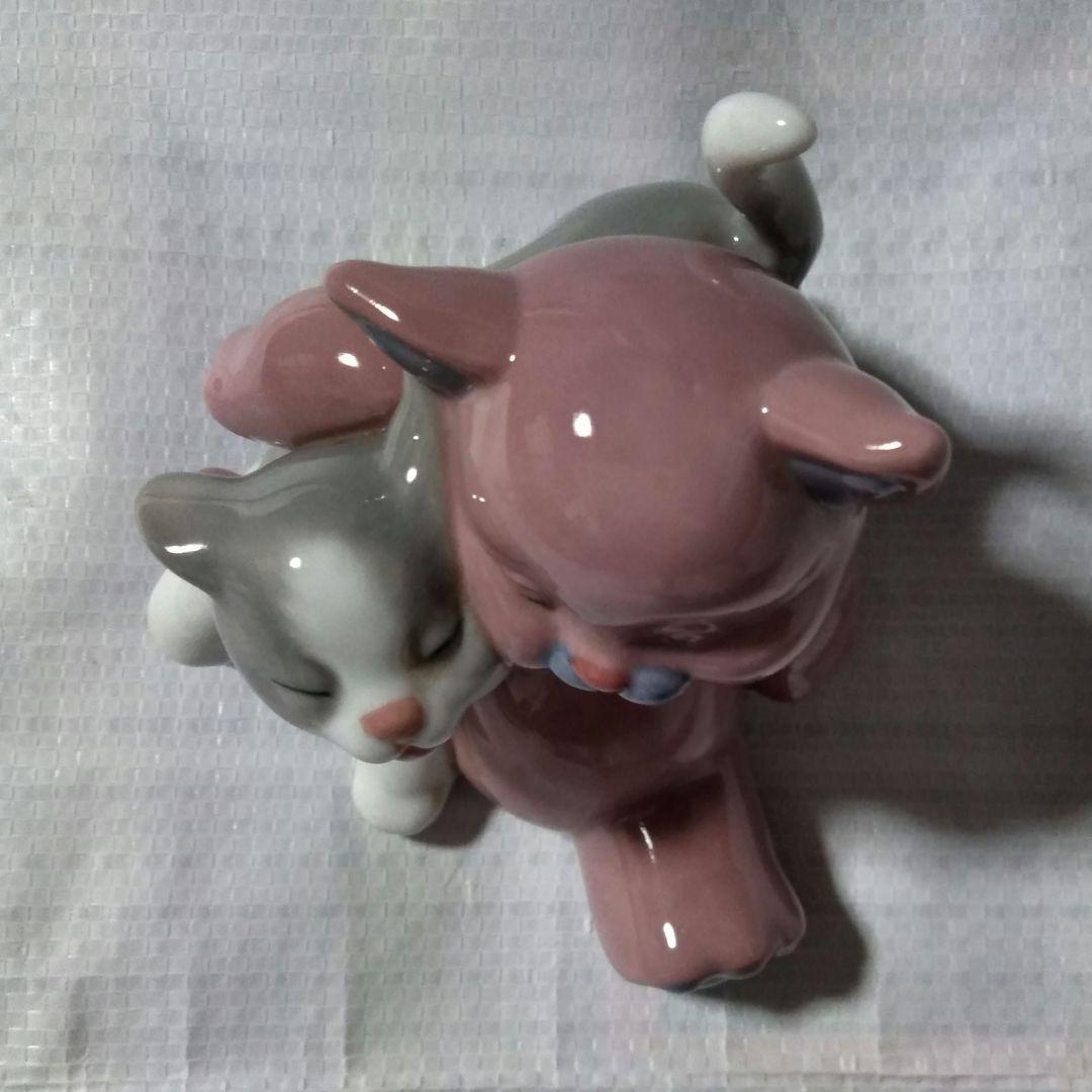 NAO 猫 くま 置物 LLADRO