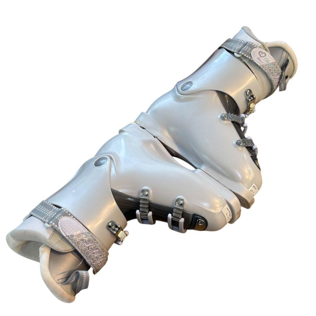 美品　レディーススキーセット　ピュアコンシャス147cm 25-25.5cm