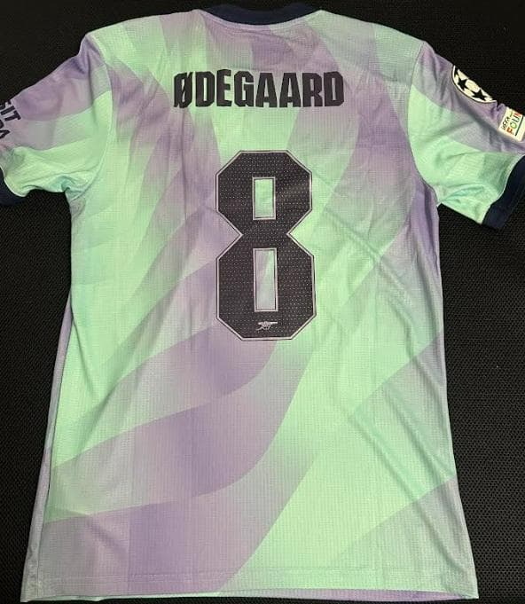 アーセナル　ウーデゴール　オーセンティック サード CL（M）2024-25