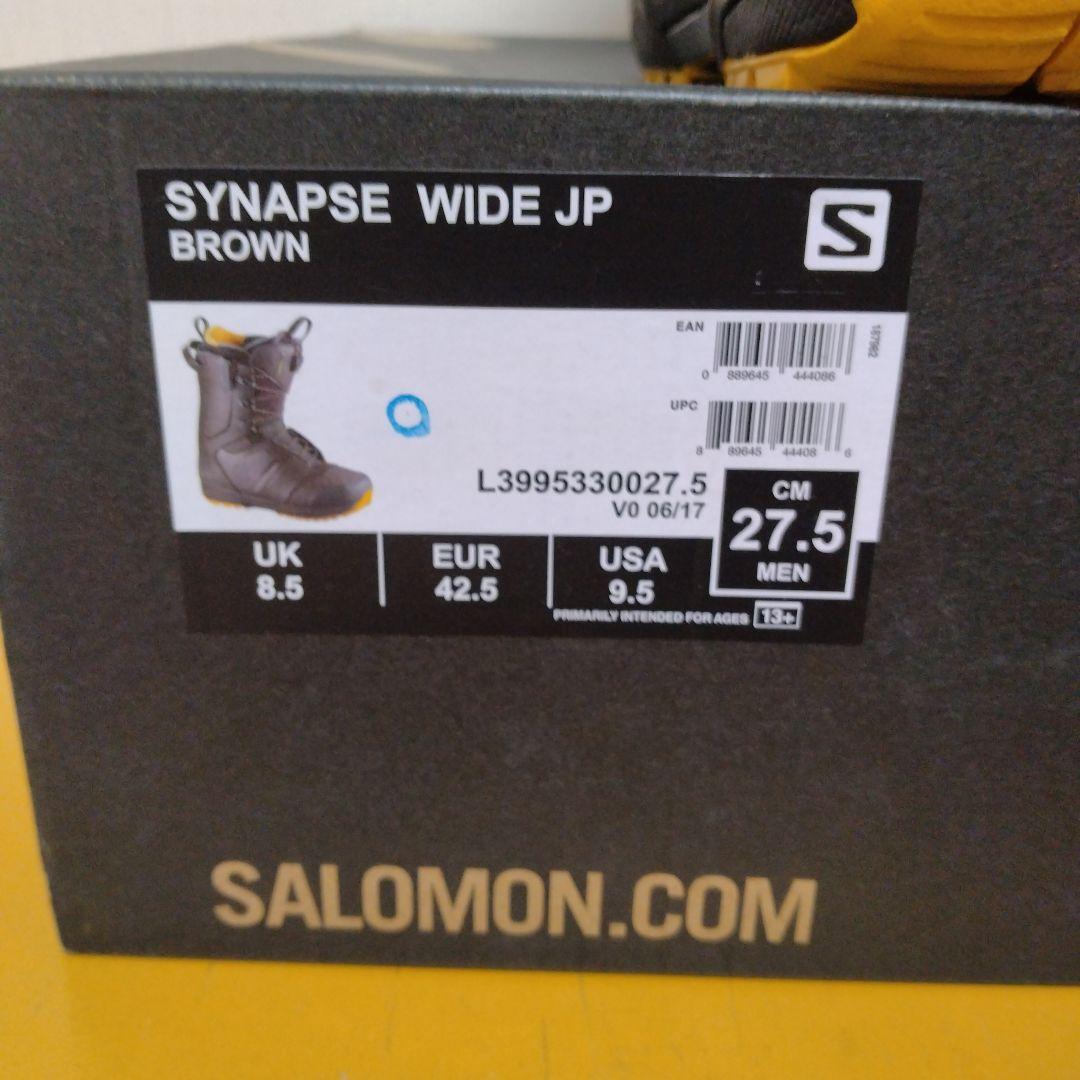 SALOMON　SYNAPSE　WIDE JP 27.5cm