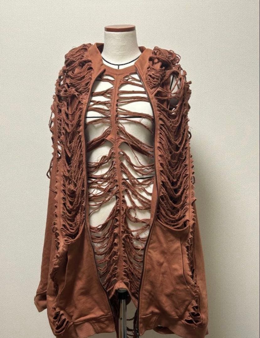 JULIUS ユリウス 24SS Torn Blaz hoodie & vest