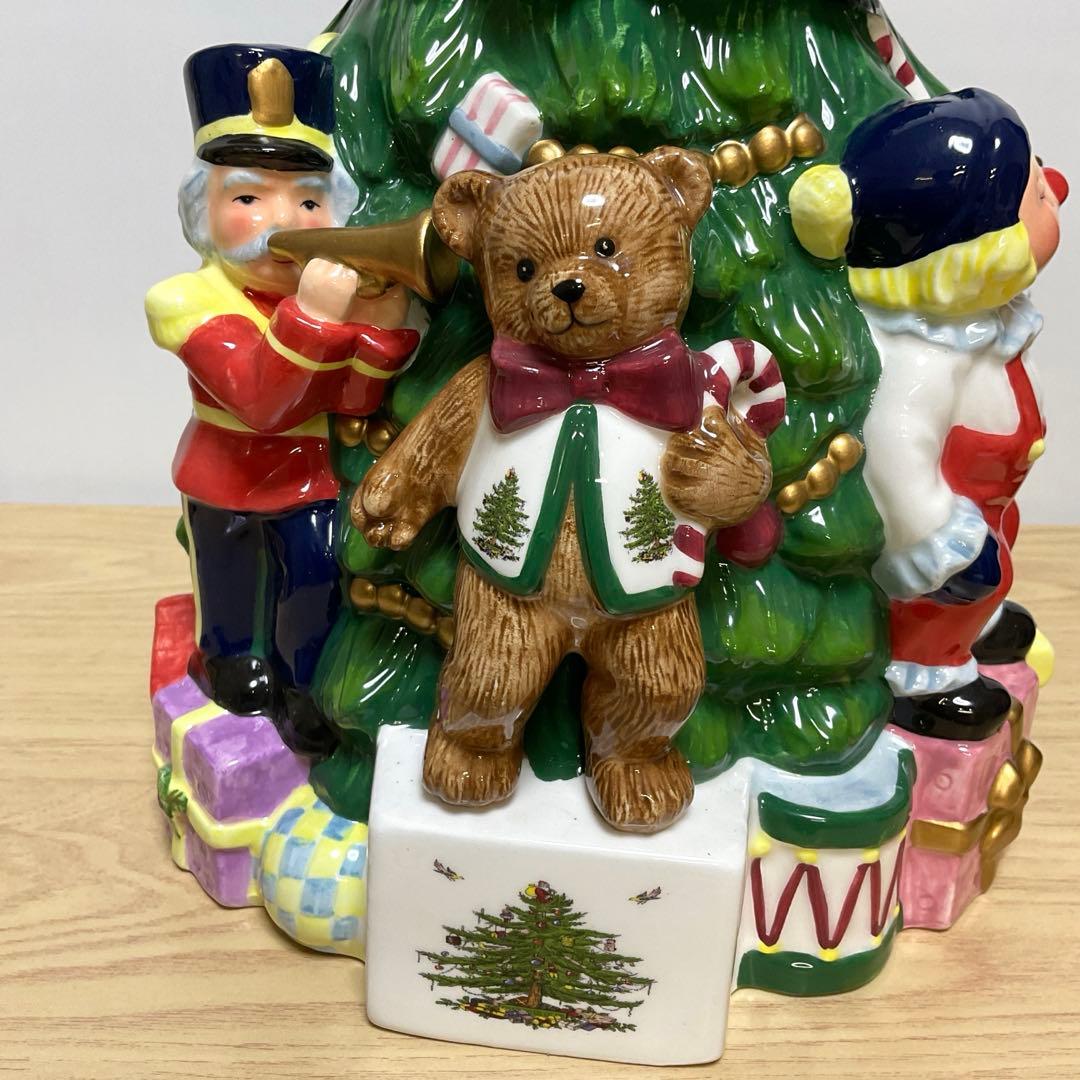 スポード　クリスマスツリー クッキージャー ②